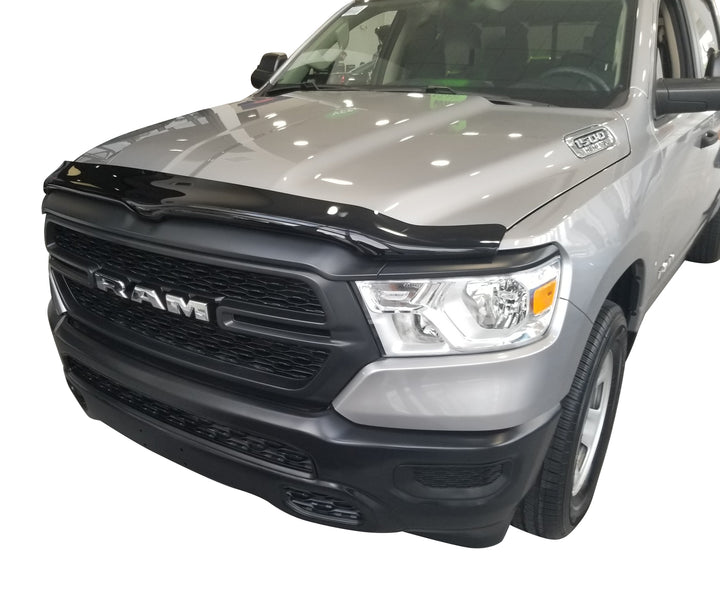 TrailFX 8720H Smoke Acrylic Bug Shield for Ram 1500 (2019-2024) – Custom Low-Profile Hood Protector
