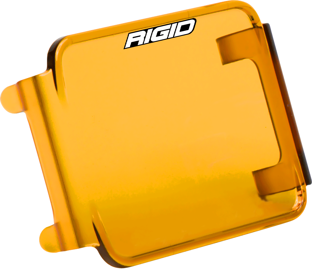 RIGID Industries D-Series LED Light Cover, Amber, Single
