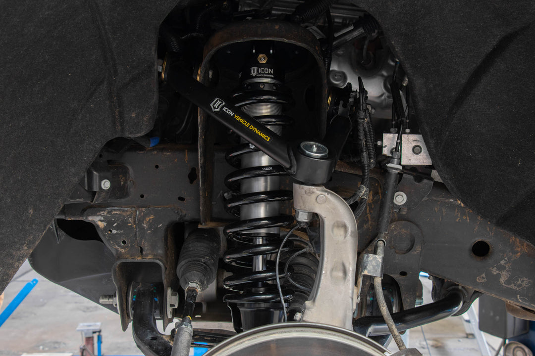 ICON Vehicle Dynamics 78620DJ Front Tubular Upper Control Arm Kit with Delta Joint for 2019-2026 GM Silverado/Sierra 1500 and 2021-2026 GM SUVs