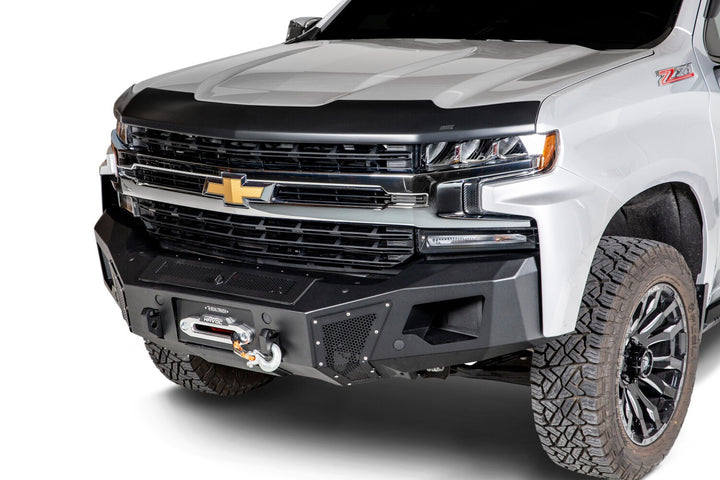 Husky Liners Aeroskin Hood Protector Matte Black for Chevy Silverado 2500/3500 HD (2015-2019)