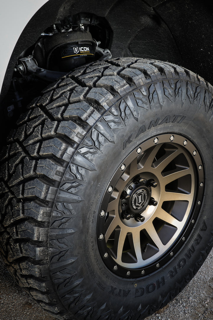 ICON Vehicle Dynamics Stage 3 EXP Suspension System for 2019-2026 Chevrolet Silverado 1500 / GMC Sierra 1500 with 2.375 to 3.75 Inch Lift, Tubular Design