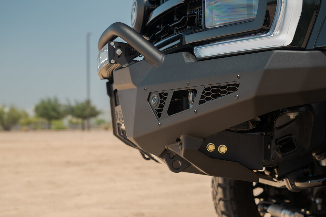 2023-2025 Ford Super Duty HoneyBadger Front Bumper w/ Top Hoop