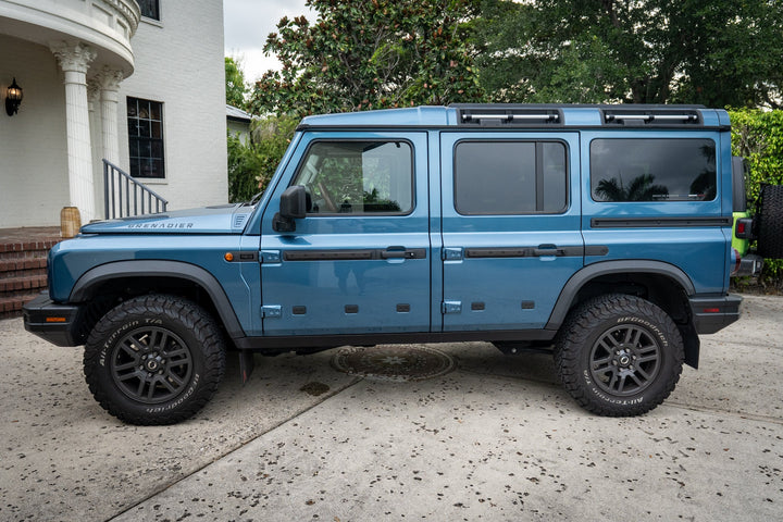 GRENADIER Hood Logo Inlays / Overlays - 2023+ Grenadier / Quartermaster by StickerFab | KOVA Offroad