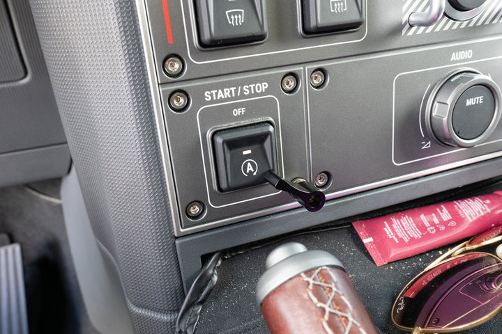 V2 Auto Start Stop Eliminator Flag Switch - 2024+ Grenadier by StickerFab | KOVA Offroad