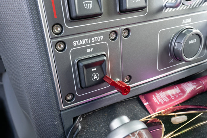 V2 Auto Start Stop Eliminator Flag Switch - 2024+ Grenadier by StickerFab | KOVA Offroad
