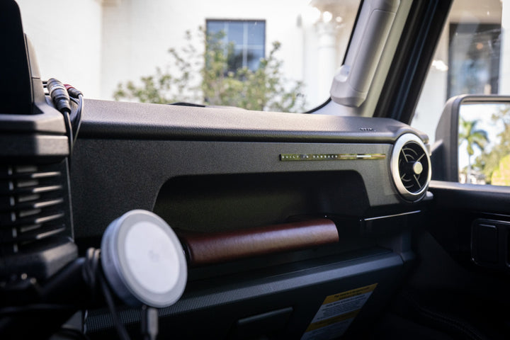 "Built in Hambach" Acrylic Dash Plaque - 2024+ Grenadier by StickerFab | KOVA Offroad