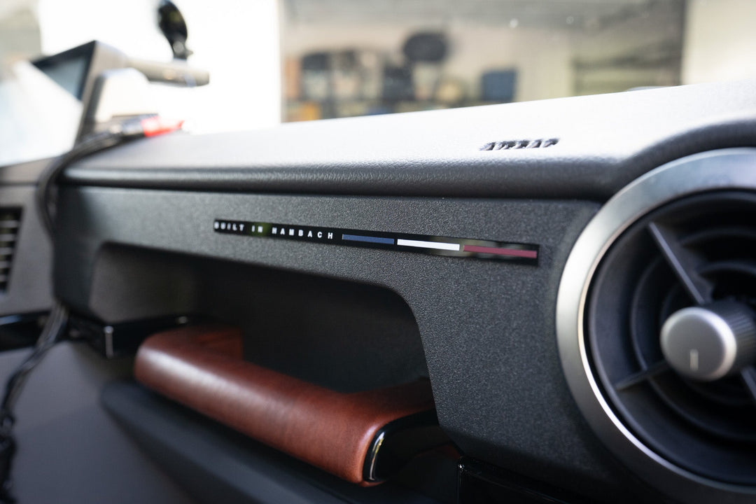 "Built in Hambach" Acrylic Dash Plaque - 2024+ Grenadier by StickerFab | KOVA Offroad