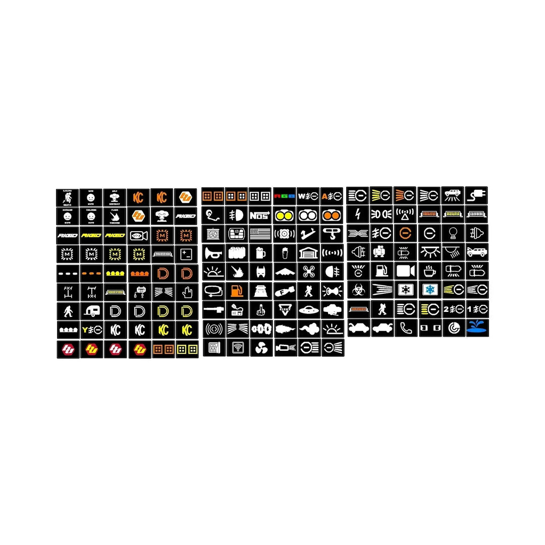 Ejecto Seato Blank Button Overlay - 2024+ Land Cruiser / Tacoma / 2025+ 4Runner