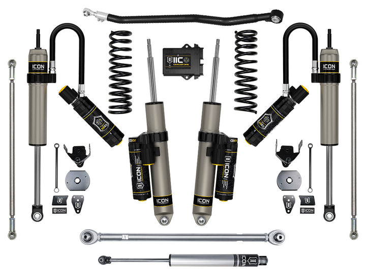 ICON 2014-2026 Ram 2500 4WD, Diesel, OEM Air Spring Rear, 4.5" Lift, Stage 5 Suspension System