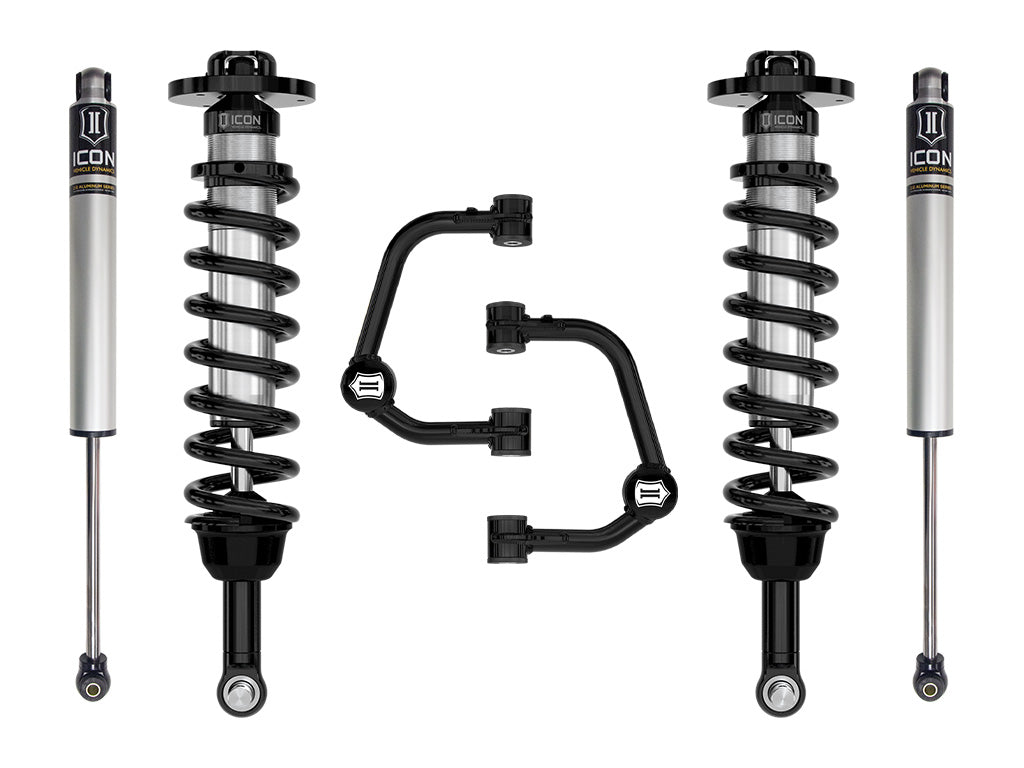 ICON 2021-2026 Ford F-150 Tremor, 2.5-3" Lift, Stage 1 Suspension System, Tubular