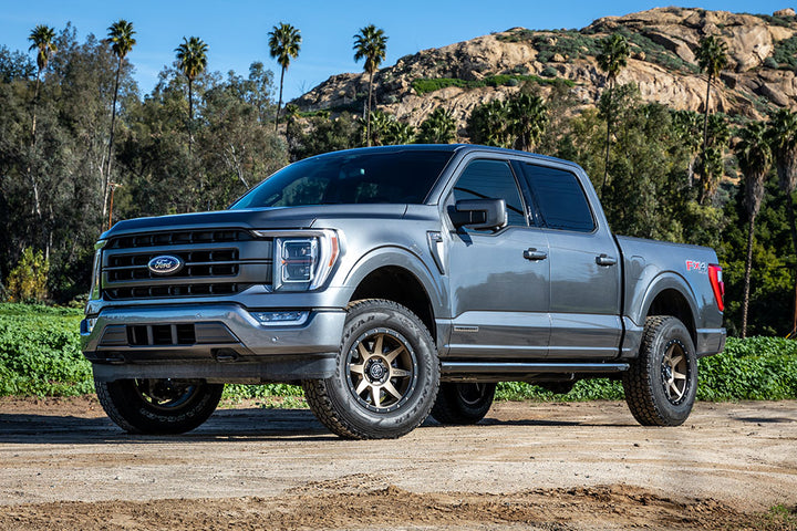 ICON Vehicle Dynamics 91825 V.S. Series 2.5-Inch Coilover Kit for 2021-2026 Ford F-150 4WD with 2.75-3.5 Inch Lift, Front Pair
