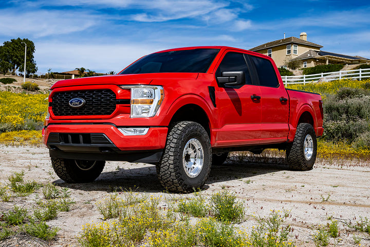 ICON Vehicle Dynamics 91825 V.S. Series 2.5-Inch Coilover Kit for 2021-2026 Ford F-150 4WD with 2.75-3.5 Inch Lift, Front Pair