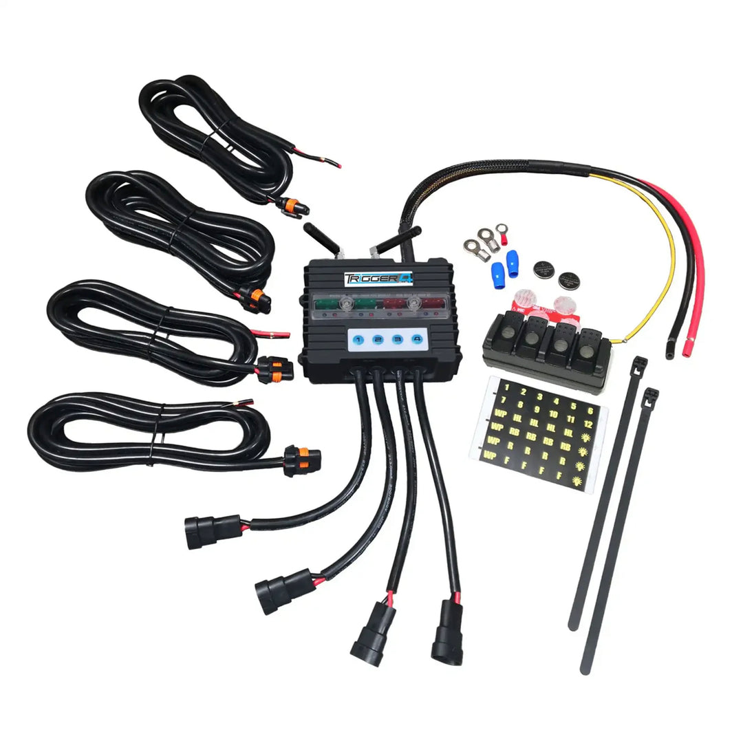 Oracle Lighting 2100JK Trigger 4 Plus Wireless Accessory Control System Combo Kit for Jeep JK