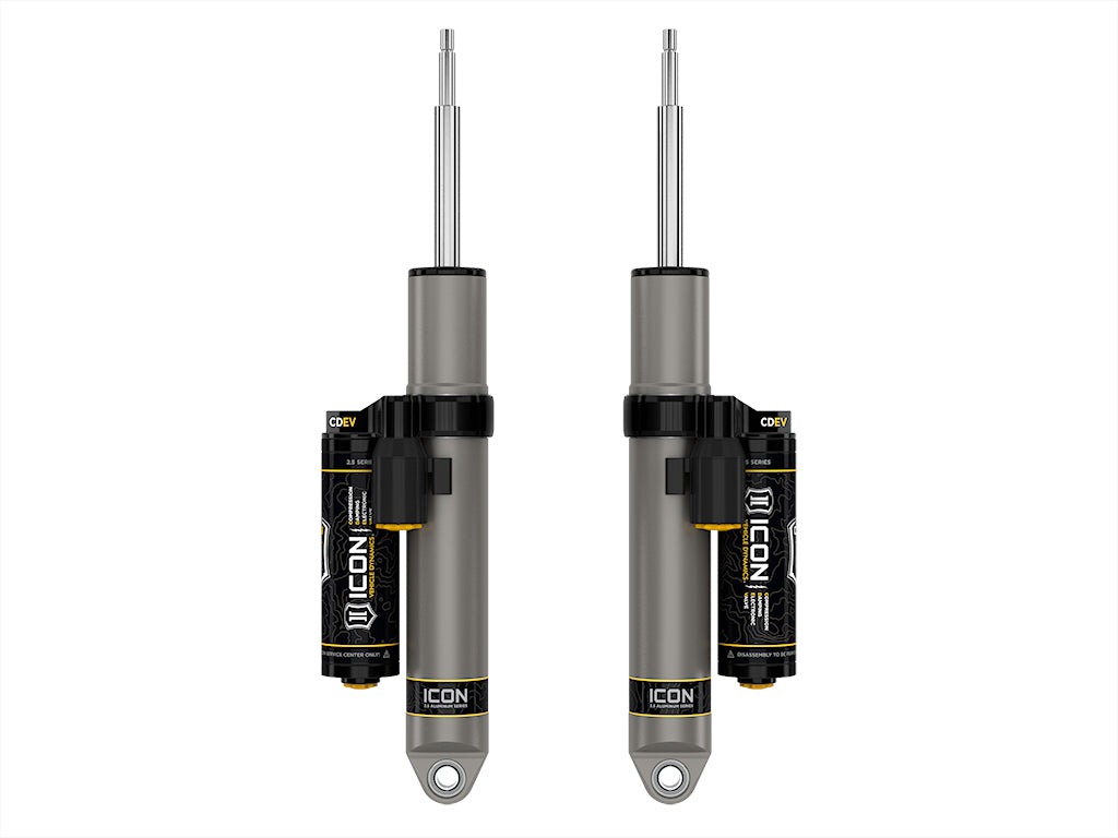 ICON Vehicle Dynamics 217704EP Rear V.S. 2.5 Aluminum Series Shock Absorbers for Ram 2500 with 0" Coil and 3" Air Ride Lift, Pair