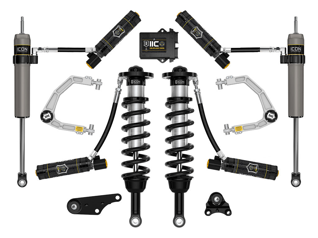 ICON 2024-2026 Toyota Tacoma 1.25-3" Lift, Stage 6 Suspension System, Billet