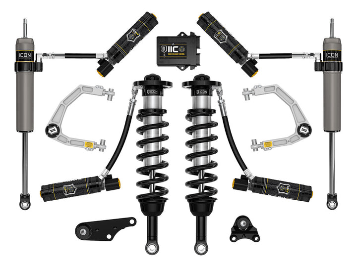 ICON 2024-2026 Toyota Tacoma 1.25-3" Lift, Stage 6 Suspension System, Billet