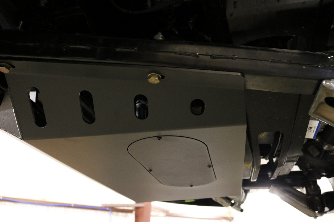 Van Compass Aluminum Intercooler Skid Plate, Ford Transit