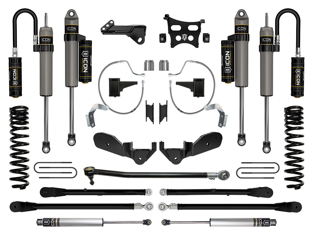 ICON 2023-2026 Ford F-250/F-350 Super Duty 4WD, Diesel, 4.5" Lift, Stage 6 Suspension System