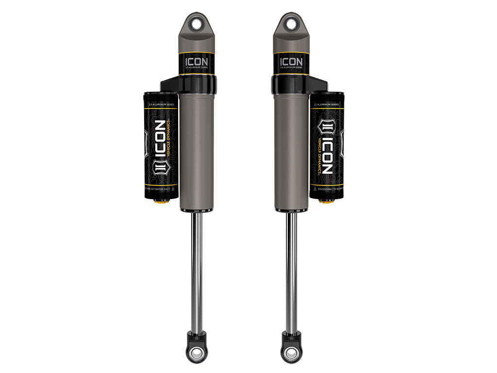 ICON Vehicle Dynamics Rear V.S. 2.5 Aluminum Series Shock Absorbers for 2009-2026 Ford F-150 4WD with 0-1" Lift, Pair