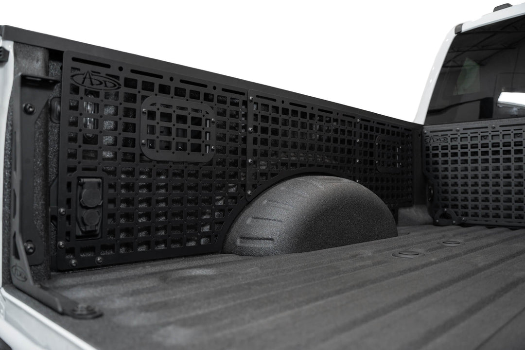 2023-2026 Ford Super Duty Bed Side Molle Panels Passenger Full Kit
