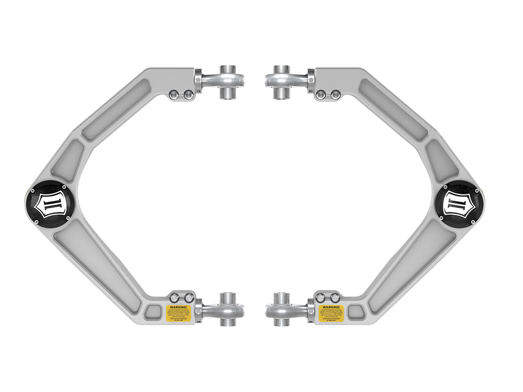 ICON 2021-2024 Ram 1500 TRX/2025-2026 Ram 1500 RHO, Billet Front Upper Control Arm w/ Delta Joint Pro, Kit