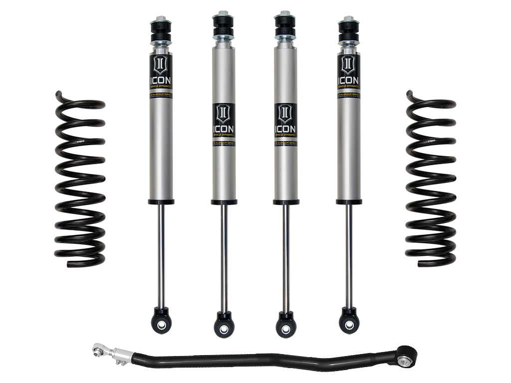 ICON 2014-2026 Ram 2500 4WD, Diesel, Coil Spring Rear, 2.5" Lift, Stage 1 Suspension System