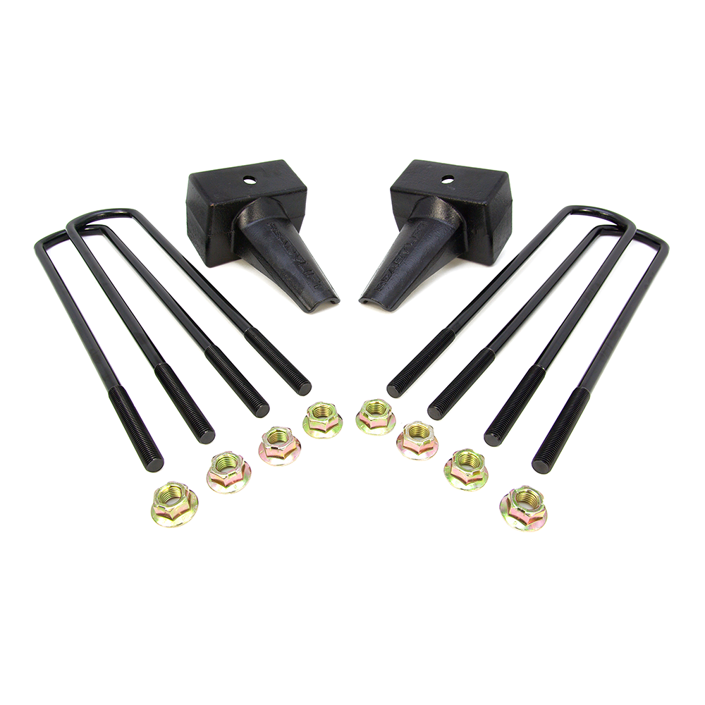 ReadyLift OEM-Style 4-Inch Rear Lift Block Kit for GM 2500HD/3500HD Trucks