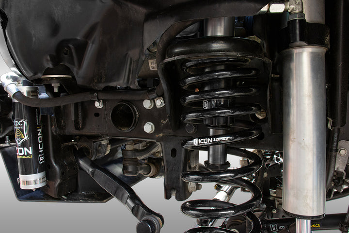 ICON 2020-2023 Jeep Gladiator/2018-2023 Wrangler JL/2007-2018 Wrangler JK, Front, 2.0 Hydraulic Bump Stop Kit