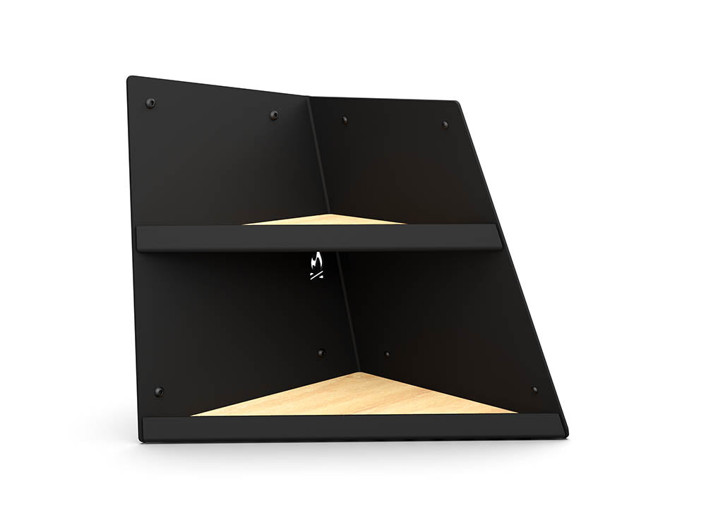 Right Hand Angled Shelf - Black