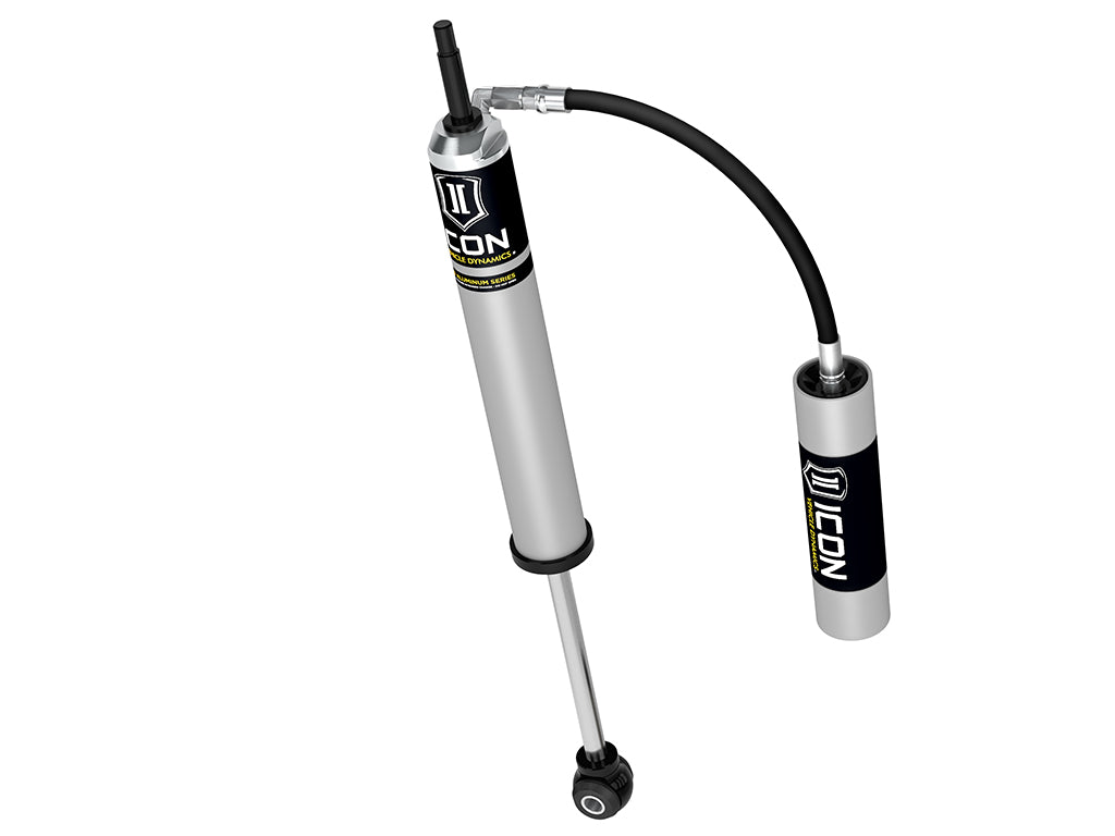 ICON 2014-2026 Ram 2500/2013-2026 Ram 3500, 2.5” Lift, Passenger Front, V.S. 2.0 Aluminum Series Shock Absorber, Remote Reservoir