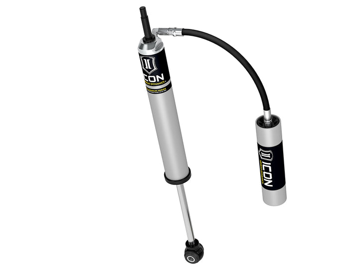 ICON 2014-2026 Ram 2500/2013-2026 Ram 3500, 2.5” Lift, Passenger Front, V.S. 2.0 Aluminum Series Shock Absorber, Remote Reservoir