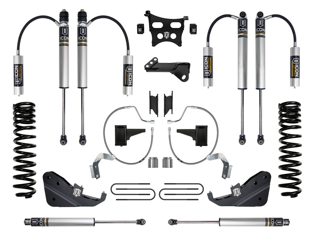 ICON 2023-2026 Ford F-250/F-350 Super Duty 4WD, Diesel, 4.5" Lift, Stage 2 Suspension System