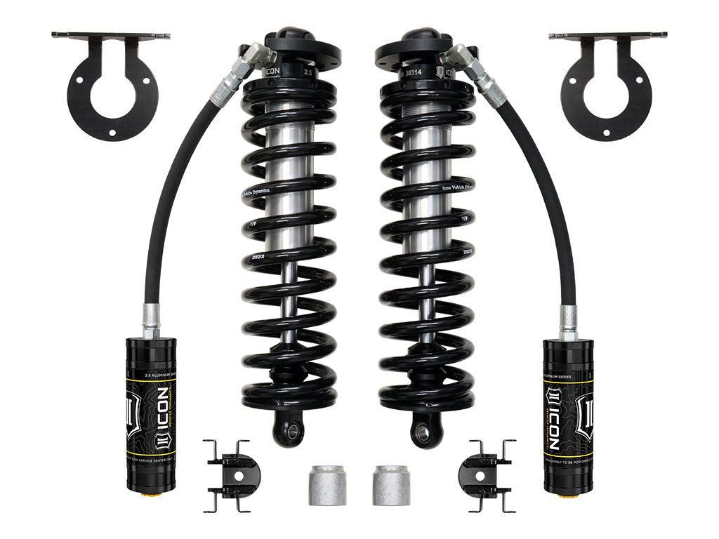 ICON 2023-2026 Ford F-250/F-350 Super Duty 4WD, 2.5-3” Lift, V.S. 2.5 Series Coilover Conversion Kit, Remote Reservoir