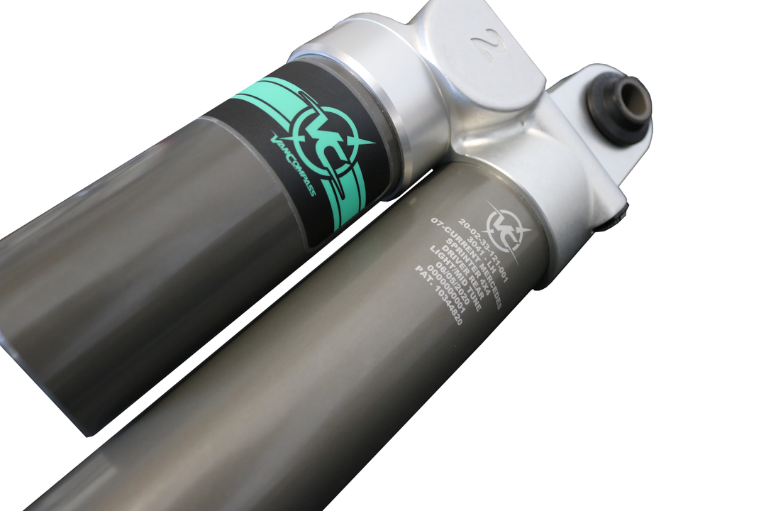Van Compass Falcon 3.3 Sp2 Fast Adjust Shocks, Mid/Heavy Tune, Rear, Sprinter 2500 4X4/Awd, Pair