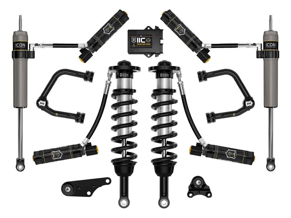 ICON 2024-2026 Toyota Tacoma 1.25-3" Lift, Stage 6 Suspension System, Tubular