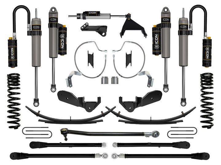 ICON 2023-2026 Ford F-250/F-350 Super Duty 4WD, Diesel, 4.5" Lift, Stage 7 Suspension System w/ Expansion Packs