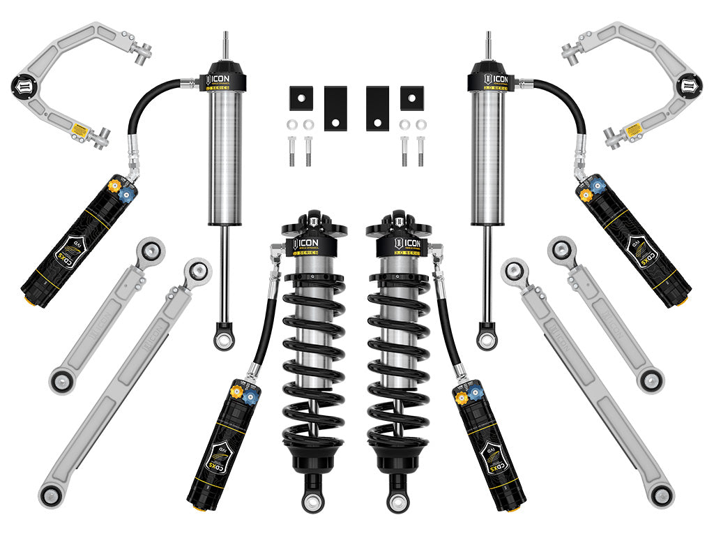 ICON 2022-2026 Toyota Tundra, 1.25-3.25" Lift, Stage 2, 3.0 Suspension System, Billet, CDXS