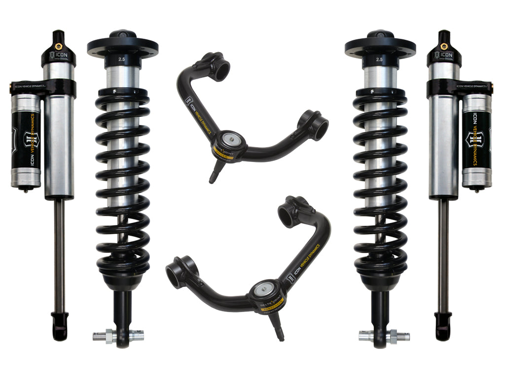 ICON 2014 Ford F-150 2WD, 0-2.63" Lift, Stage 3 Suspension System, Tubular