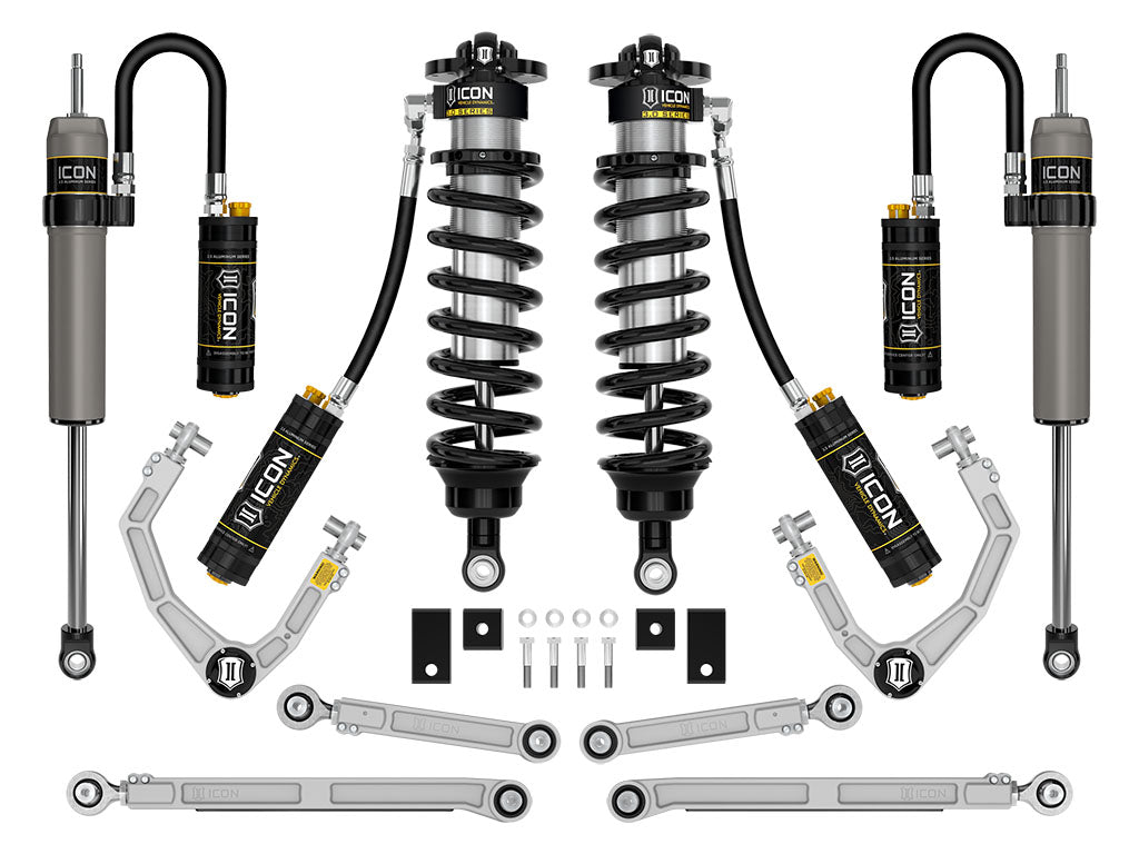 ICON 2022-2026 Toyota Tundra, 1.25-3.25" Lift, Stage 1, 3.0 Suspension System, Billet, CDCV