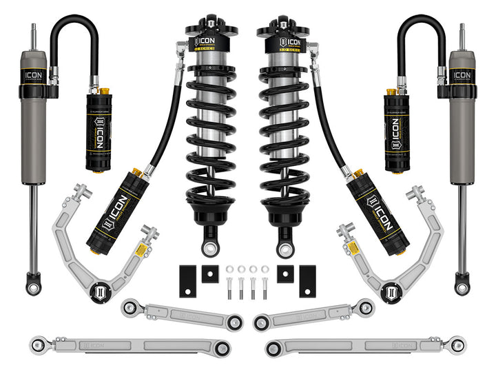 ICON 2022-2026 Toyota Tundra, 1.25-3.25" Lift, Stage 1, 3.0 Suspension System, Billet, CDCV
