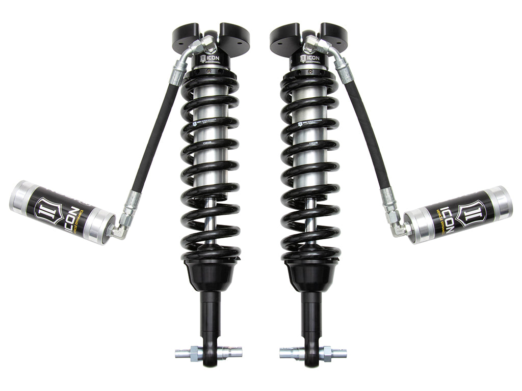 ICON 2019-2026 Chevrolet Silverado1500/GMC Sierra 1500, 1.5-3.5” Lift, Front, V.S. 2.5 Series Coilover Kit, Extended Travel, Remote Reservoir, Pair