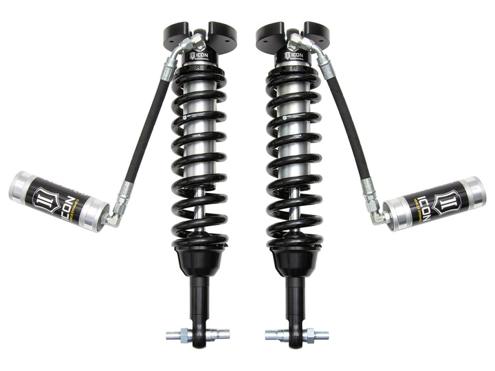ICON 2019-2026 Chevrolet Silverado1500/GMC Sierra 1500, 1.5-3.5” Lift, Front, V.S. 2.5 Series Coilover Kit, Extended Travel, Remote Reservoir, Pair