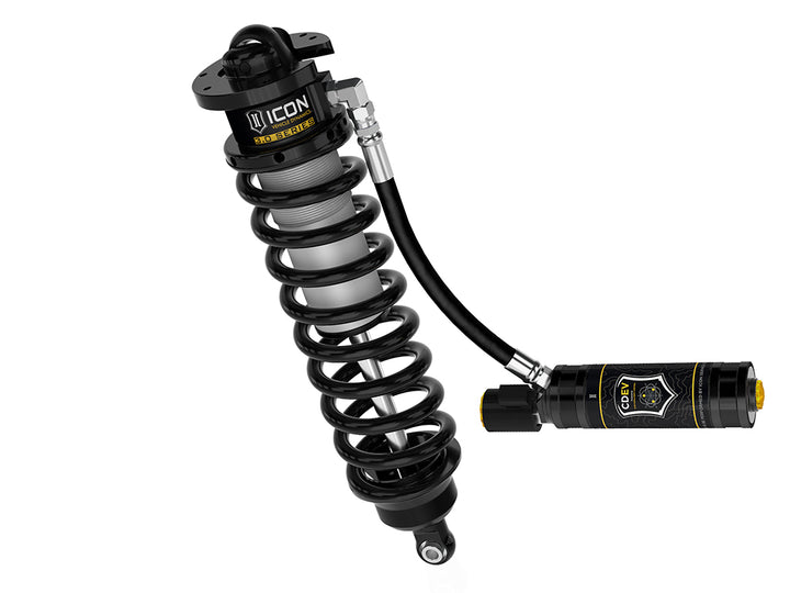 ICON 2017-2026 Ford F-250/F-350 Super Duty 4WD, 4-5.5” Lift, Front, V.S. 3.0 Series Coilover Conversion Kit, Remote Reservoir w/ CDEV