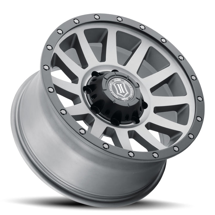 ICON Alloys Compression, Titanium HD, 18 x 9 / 8 x 180, 12mm Offset, 5.5" Backspace