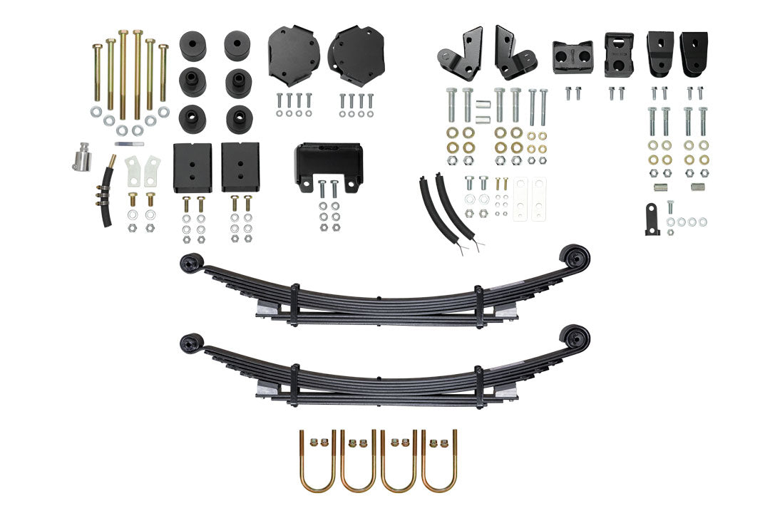 Van Compass Striker 2 Inch Front And Rear Lift Kit - Sprinter 3500 4X4, 15-18, Opti-Rates