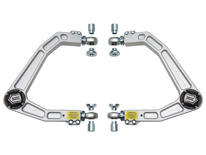 ICON 2019-2026 GM 1500/2021-2026 GM SUV, Front, Billet Upper Control Arm w/ Delta Joint, Kit