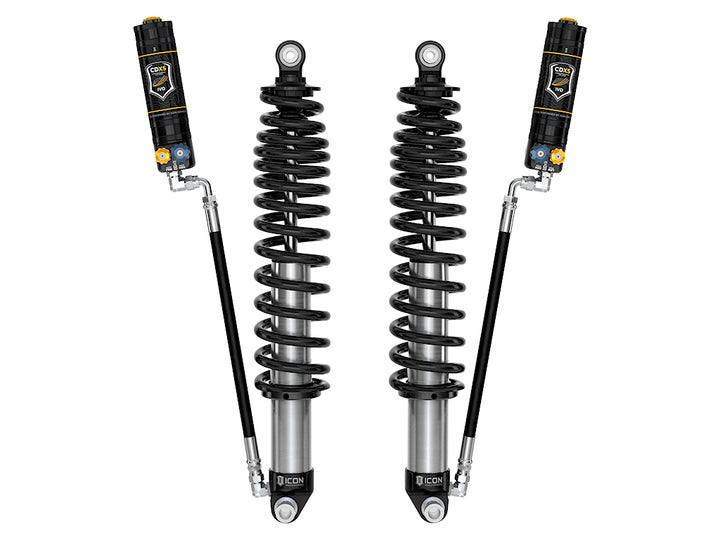ICON 2021-2026 Ford Bronco, Rear, 1.25-3” Lift, V.S. 2.5 Series Coilover Kit, Remote Reservoir w/ CDXS, Heavy Rate Springs, Pair