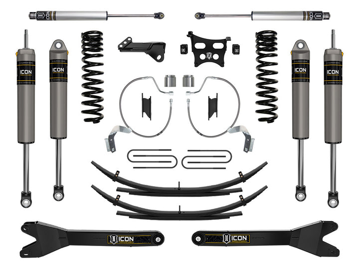 ICON 2023-2026 Ford F-250/F-350 Super Duty 4WD, Diesel, 4.5" Lift, Stage 3 Suspension System w/ Radius Arms & Expansion Packs