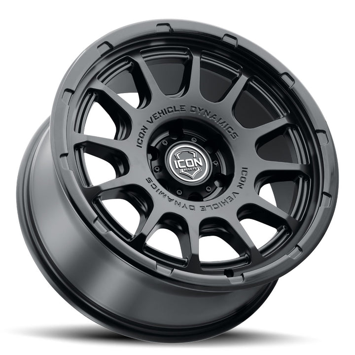 ICON Alloys Rancho, Double Black, 20 x 9 / 5 x 150, 16mm Offset, 5.625" BS