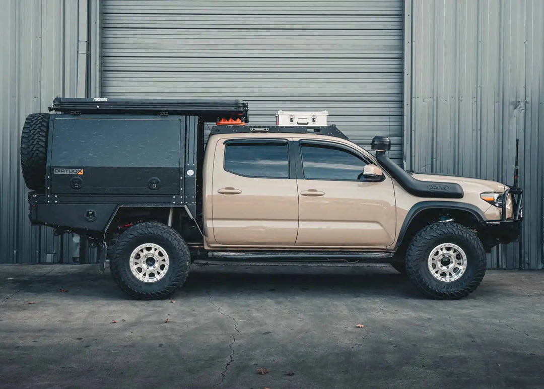 DRIFTR Toyota Tacoma Roof Rack (2005-2023) by Backwoods Adventure Mods | KOVA Offroad